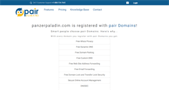 Desktop Screenshot of panzerpaladin.com